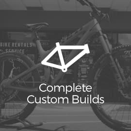 Custom bike build in progress